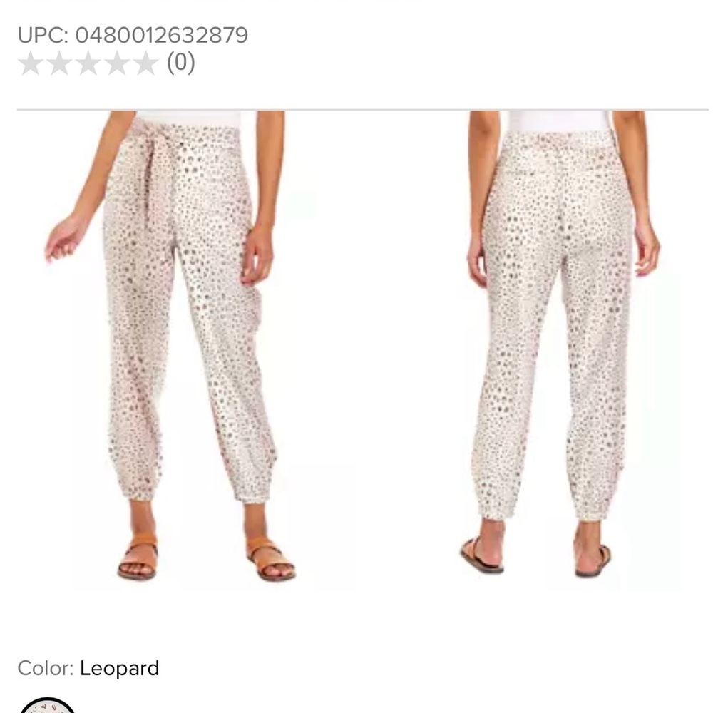 The limited leopard dress pants